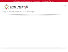 Tablet Screenshot of litenetics.com